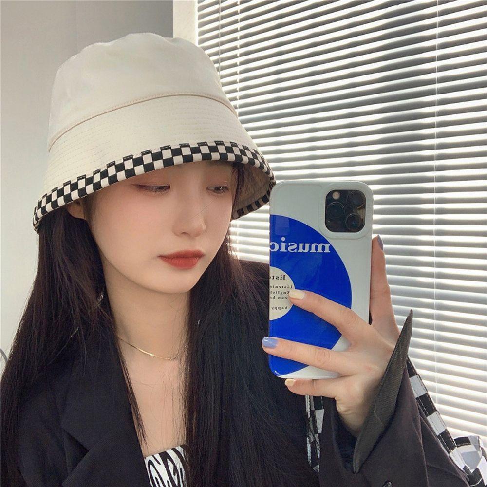 NICKOLAS Mũ Lưỡi Trai Chống Nắng Thiết Kế Đơn Giản Thanh Lịch Thời Trang Theo Phong Cách Nhật Hàn