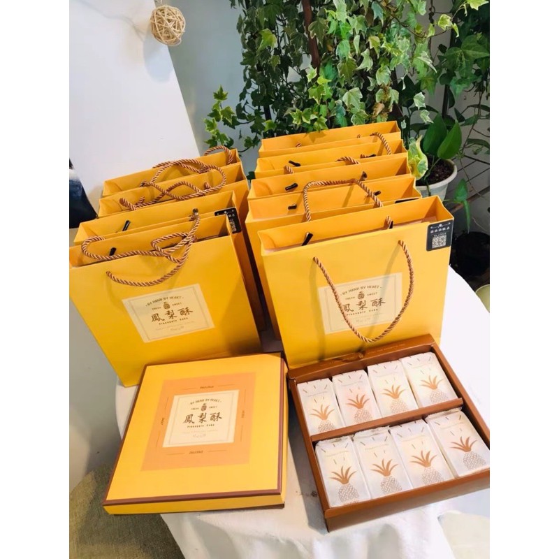 [Quà Biếu Lễ Tết] Bánh Dứa Đài Loan Hoa Trà ( size to 50g)