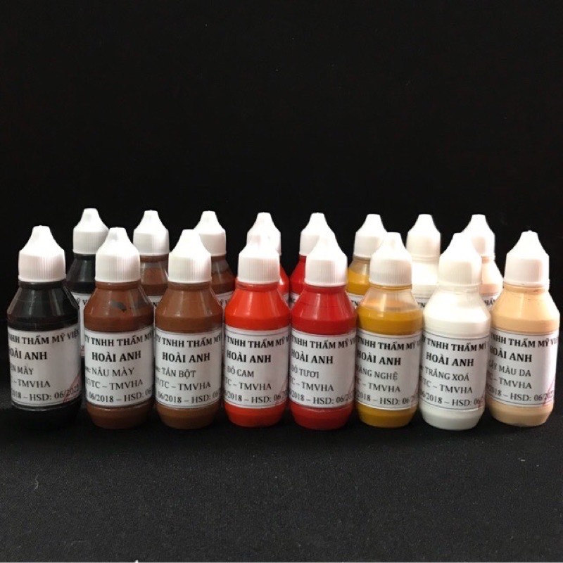 [Chính Hãng] Mực Phun Hoài Anh lọ (10ml-30ml-60ml)