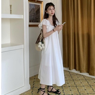 Đầm Ren Tay Bèo Thời Trang Xuân Hè Phong Cách Mới 52901