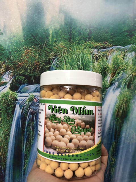 Viên mầm Hồng sâm nhà làm hộp 500g | BigBuy360 - bigbuy360.vn