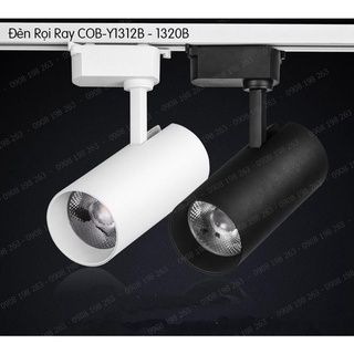 Đèn rọi ray cob 12w - 20w đèn rọi ống bơ trang trí shop