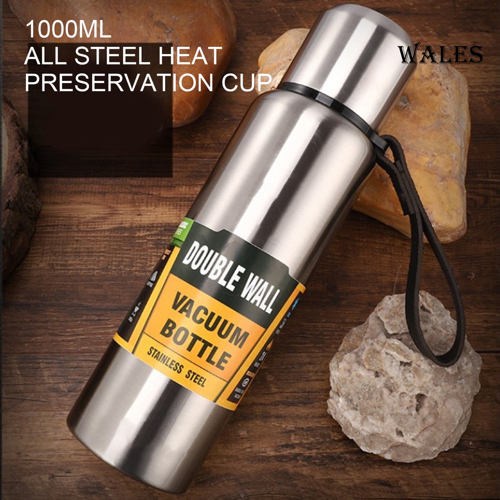 Bình Nước Giữ Nhiệt Dung Tích Lớn 1000ml Chống Rò Rỉ Bền Bỉ