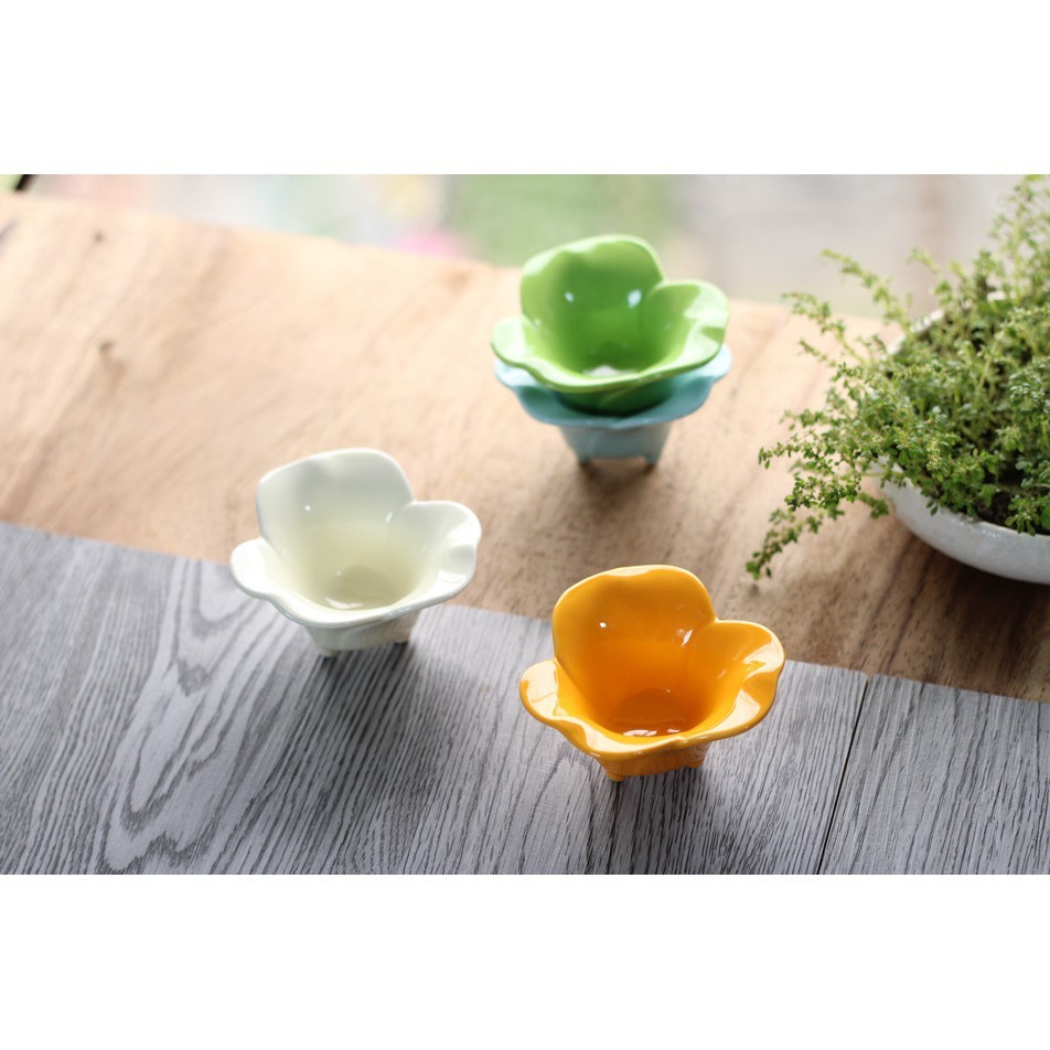 Bát ăn dặm hình tuyết liên hoa ( nhiều màu )