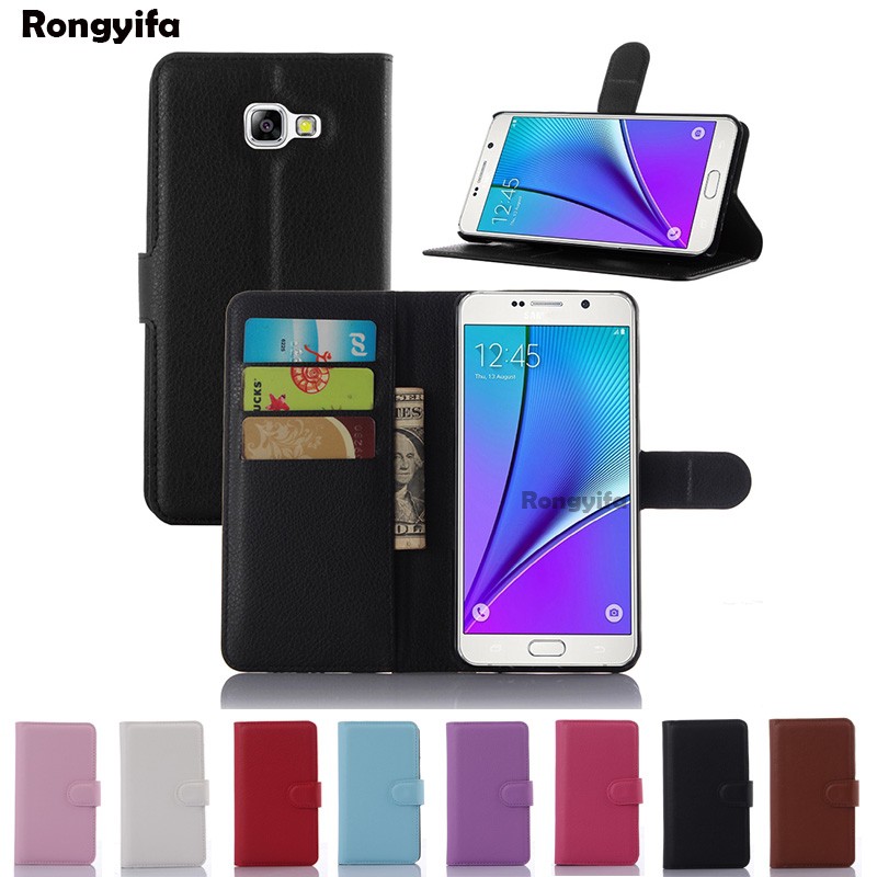 Bao Da Kiêm Giá Đỡ Có Ngăn Ví Tiện Dụng Dành Cho Samsung Galaxy A5 2016
