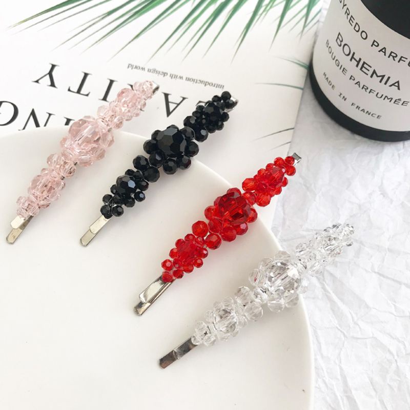 Youyo Kẹp Tóc Hợp Kim Kim Loại Hình Ba Bông Hoa Bất Đối Xứng Cho Nữ