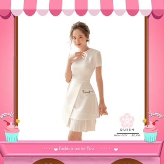 Đầm Ulzzang trắng phong cách hàn quốc💖FREESHIP💖đầm nữ trắng phong cách hàn quốc TM22112