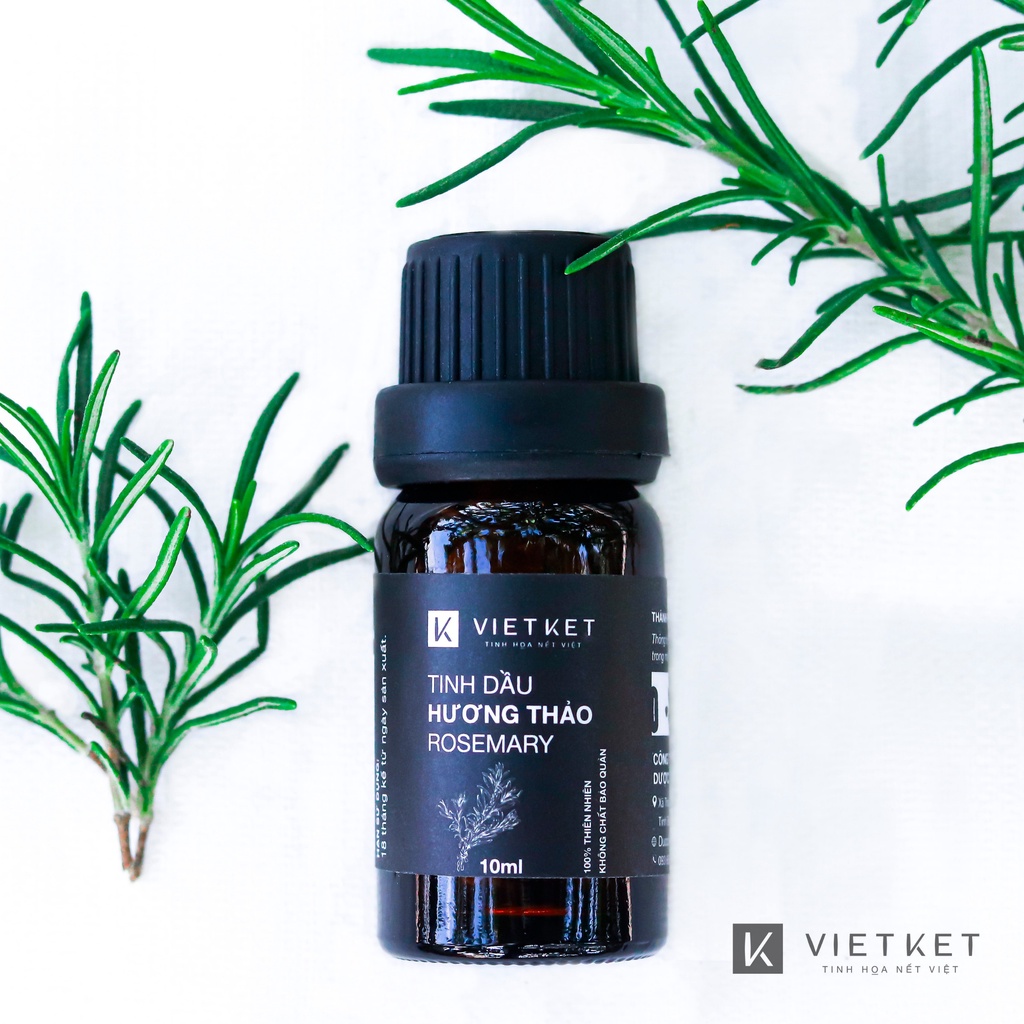 Tinh Dầu Hương Thảo VIET KET Chăm Sóc Da Mặt, Dưỡng Tóc Mềm Mượt, Hương Thơm Thư Giãn 100ml