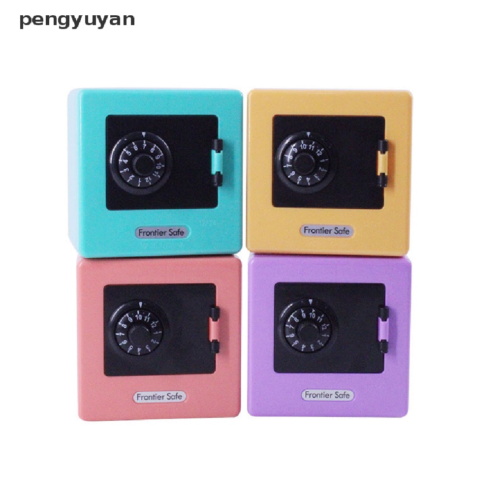 [pengyuyan] Hộp Đựng Tiền Tiết Kiệm Có Mật Khẩu ATM Rotag Retro An Toàn [Mới]