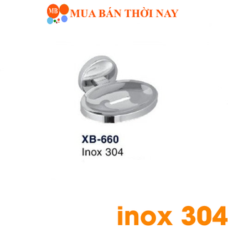 Kệ xà phòng inox 304 - khay xà bông - kệ xà bông inox 304 xb 660