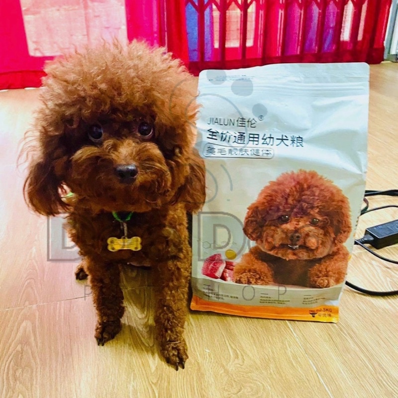 Hạt thức ăn cho chó JIALUN dành cho chó con - Vị Bò 2.5KG