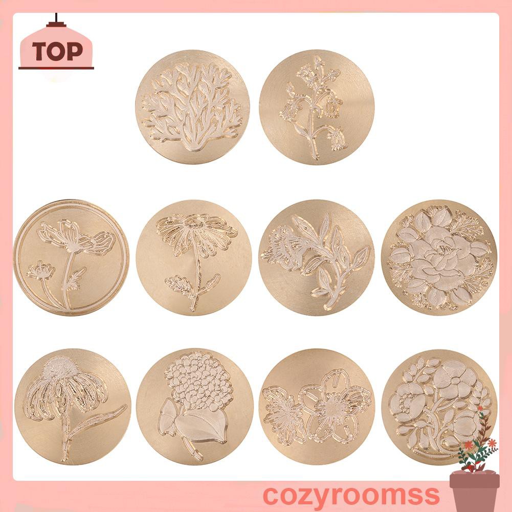 Con dấu tròn cổ điển dùng để trang trí phong thư mời 25mm