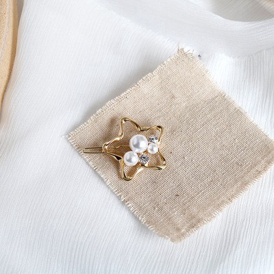 Kẹp tóc ngọc trai xinh xắn cho nữ