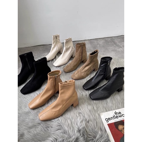 Boots cao cổ gót 5cm tôn dáng cho mùa thu đông, hàng quảng châu loại đẹp-920