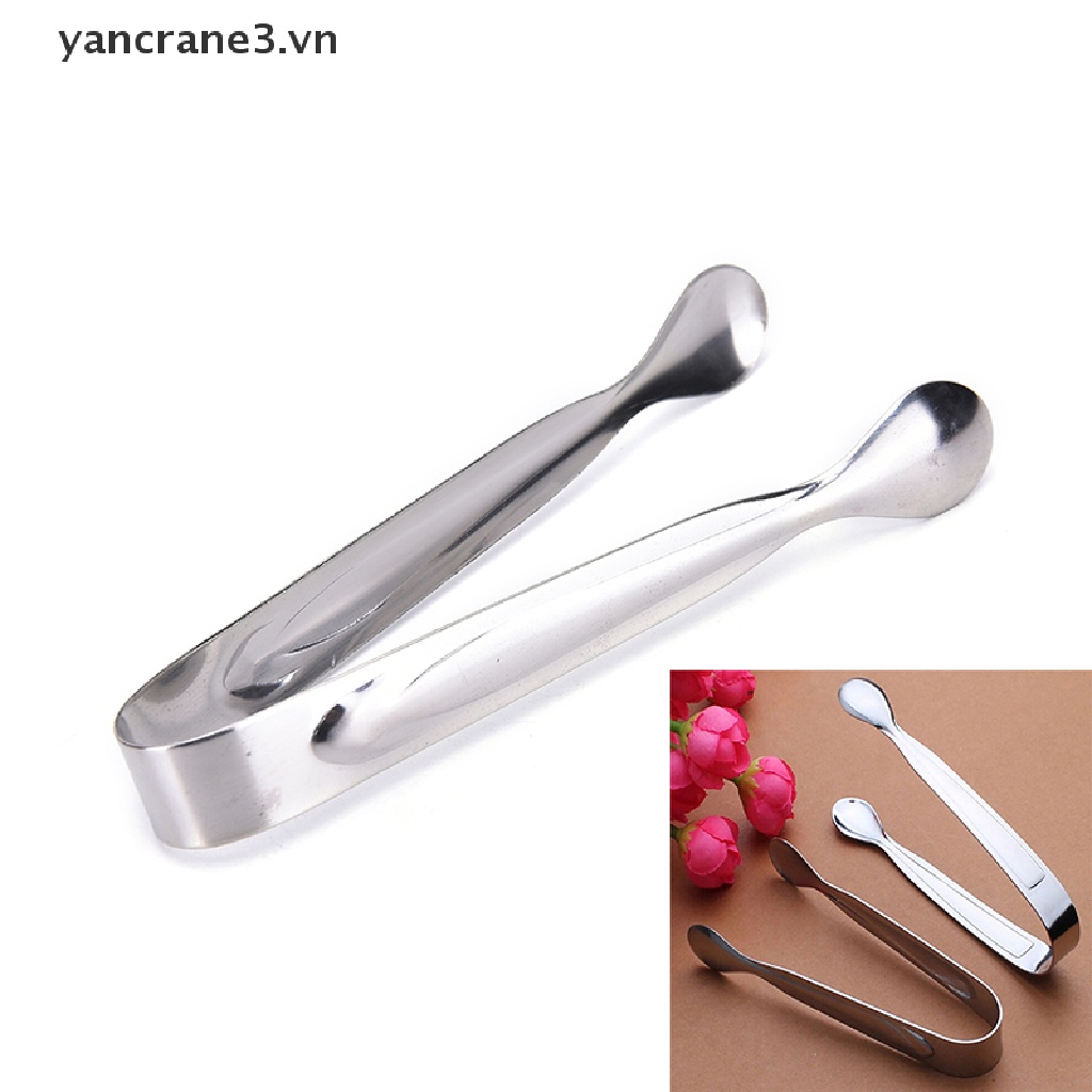 Kẹp Gắp Đá / Cà Phê Bằng Thép Không Gỉ 4 Cái