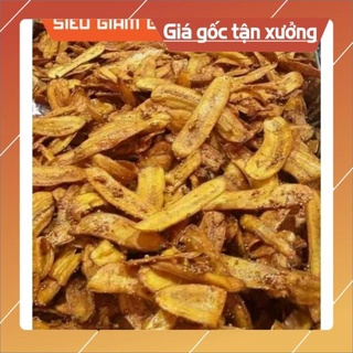 [rẻ vô địch] 0.5 KG CHUỐI SẤY MÈ GỪNG GIÒN TAN [FREE SHIP] TỪ ĐƠN 50K, [Loại Đặc Biệt] Hàng ngon nhà làm [lẻ = sỉ]