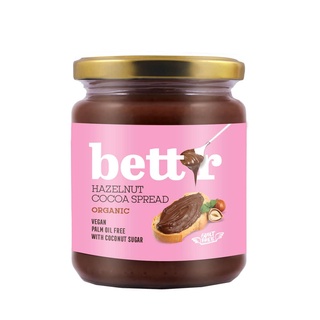 Bơ Cacao hạt phỉ hữu cơ Bett r 250Gr vị ngon xuất sắc