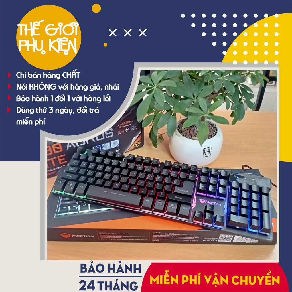 [Hàng Chính Hãng] Bàn phím Gaming Meetion K9300, Bàn phím chơi Game Meetion K9300 - Bảo hành 24 tháng