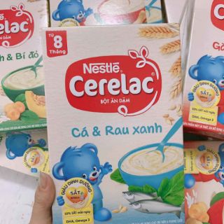 Bột ăn dặm Nestle cho bé 8m