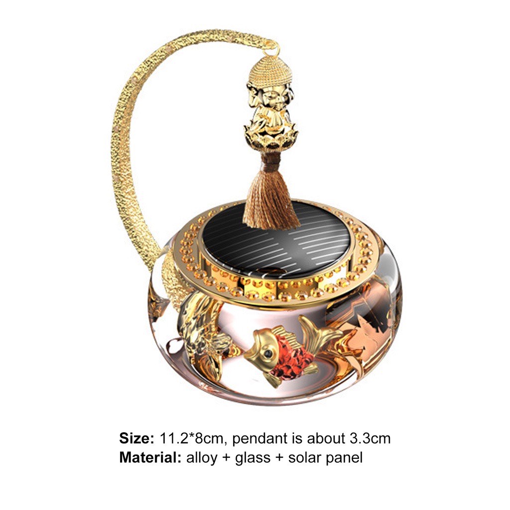 Máy Làm Mát Không Khí Sử Dụng Năng Lượng Mặt Trời - Nước Hoa Tinh Dầu Trang Trí Nội Thất Xe Hơi