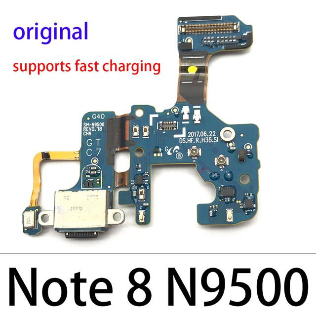 Bảng Mạch Cổng Sạc Cao Cấp Cho Điện Thoại Samsung Note 8 9 10 Lite 20 Ultra N950F N950U N9500 N960F N970F N970U