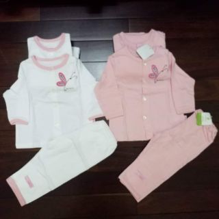 Đồ bộ sơ sinh mio bé gái sz 1m và carter sz 6-9m
