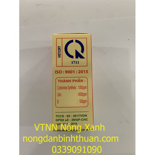 VSL 3 Phân bón lá có chất điều hòa sinh trưởng - vsl3