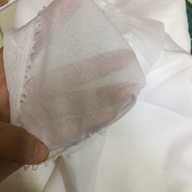 Mex mùng lụa,keo lụa ủi vải mỏng(1m)