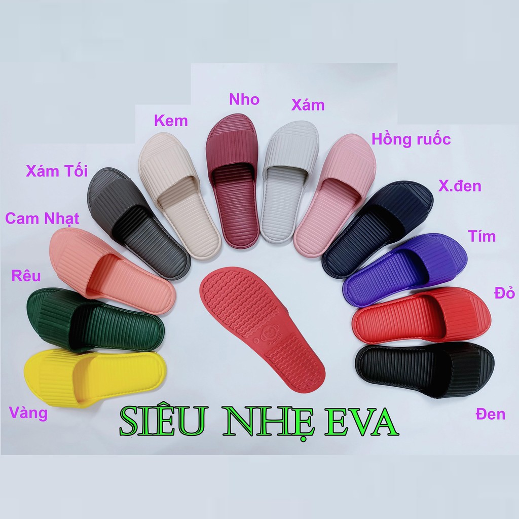 [Mua Kèm Áo Thun 0Đ] Dép Quai Ngang Nữ Nhiều Màu Đế Bánh Mì Siêu Nhẹ