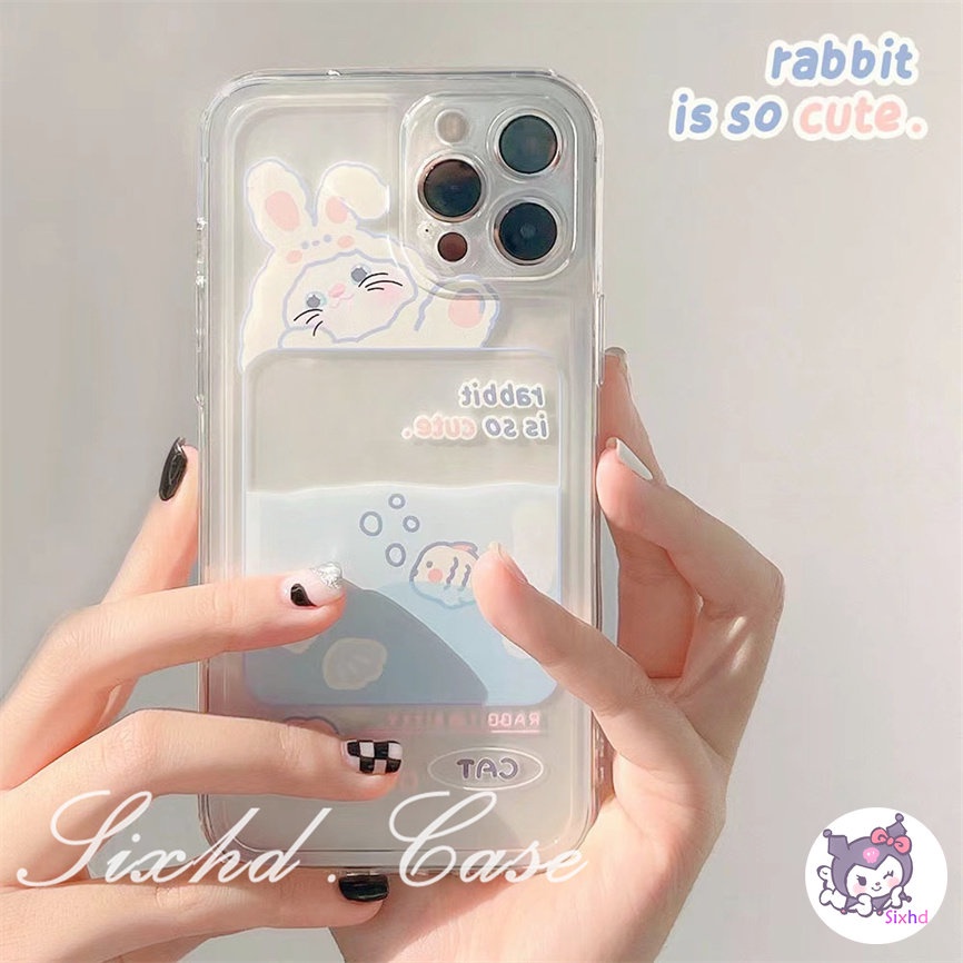 Ốp Lưng OPPO A17 A57 A77s A55 A16 A15 A15s A5s A3s A76 A95 A96 A74 A54 A55 A53 A33 A32 A9 A7 A5 A95 A92 A77 A52 A12 A17K Reno 8T 8Z 7Z 6Z 5Z F11 F9 sixhd Ốp Điện Thoại Mềm Chống Sốc In Hình Thỏ Dễ Thương Cho