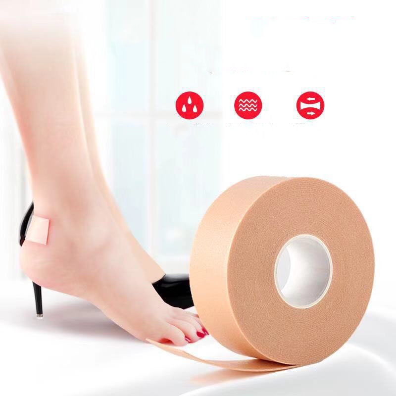 1 Cuộn băng keo xốp chống mòn, giảm đau, bảo vệ gót chân không thấm nước cao cấp