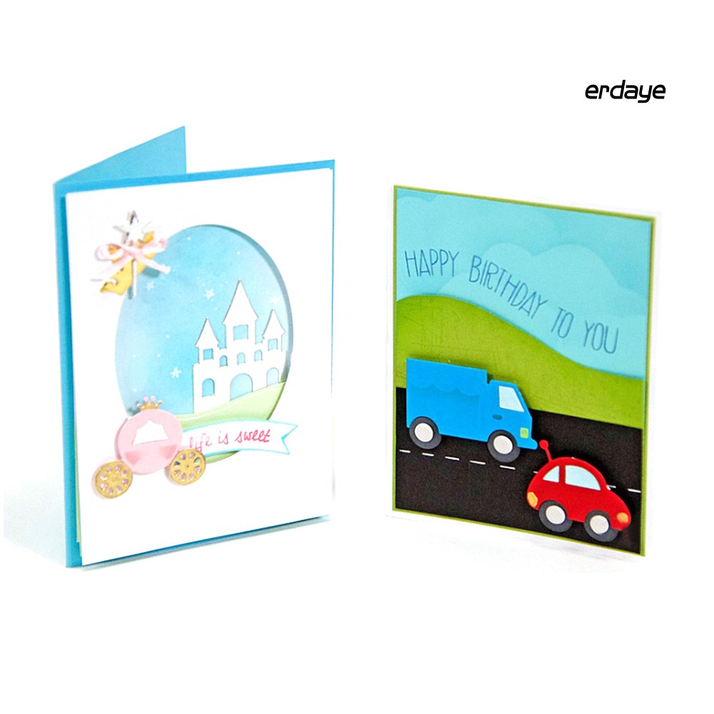 Khuôn cắt giấy kim loại hình xe hơi và xe tải độc đáo chất lượng cao