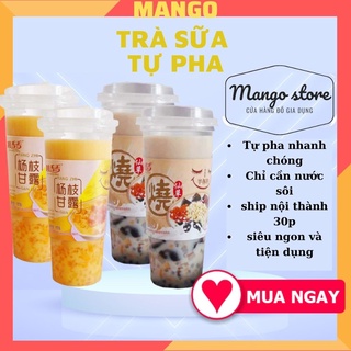 Trà sữa tự pha uống liền vị hoa quả Mango store