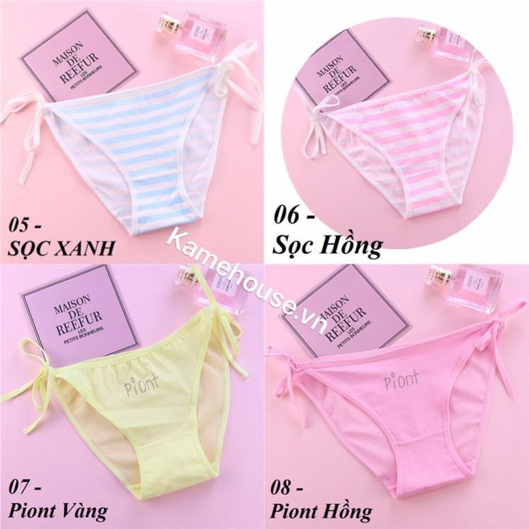 (FM đen về hàng) Quần lót cotton cột dây in chữ "Fuck me" - rất sexy | BigBuy360 - bigbuy360.vn