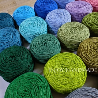 10m Dây thừng 3mm macrame cotton 3 xoắn