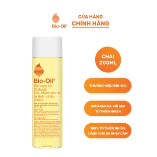 [LIVESTREAM 7.7] Dầu chăm sóc da từ Thiên Nhiên cho da nhạy cảm BIO-OIL SKINCARE OIL (NATURAL) 200ml