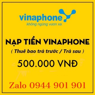 Thẻ vinaphone 500k