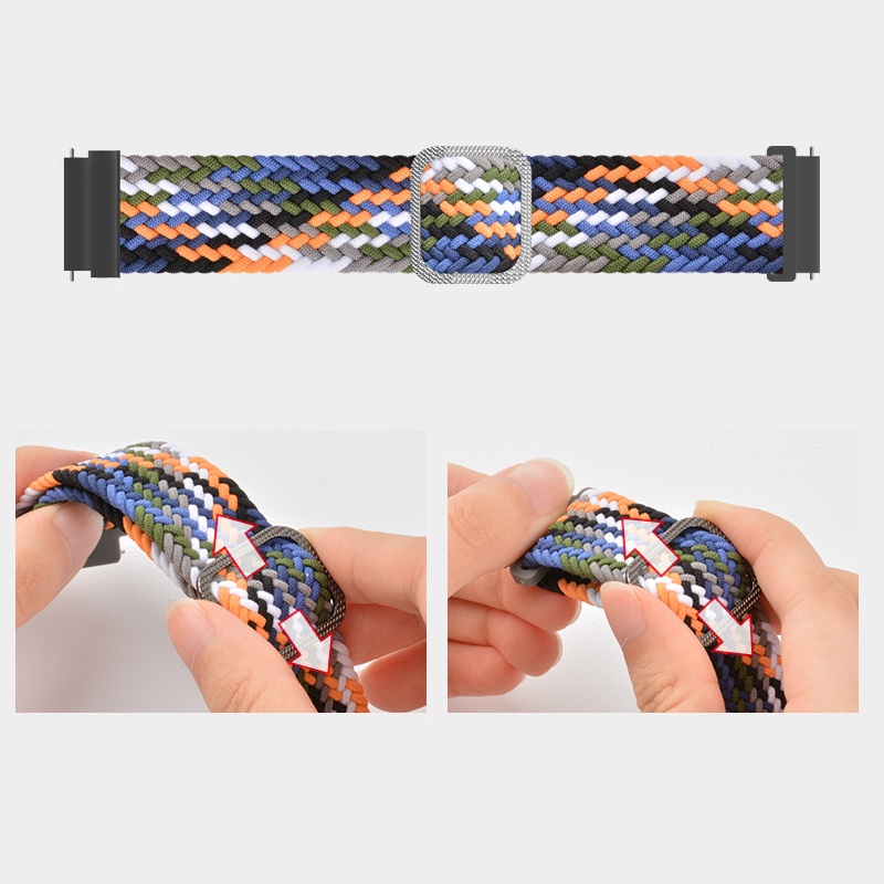 Dây đeo đồng hồ 41mm 45mm thời trang cho Samsung Galaxy Watch 4 Classic Active 2 42mm 46mm 40mm 44mm
