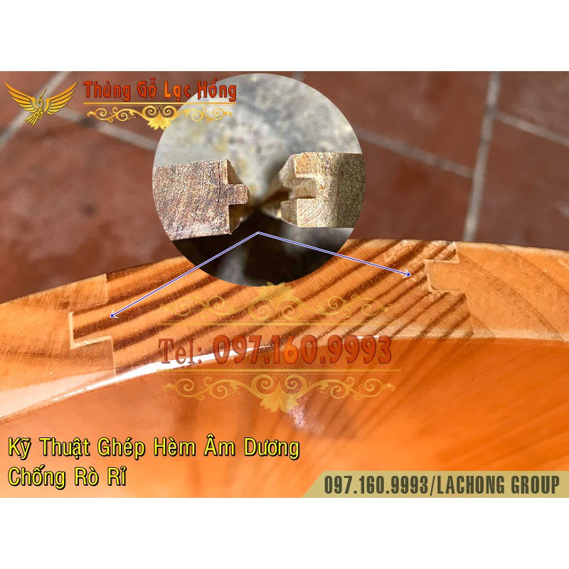 Bồn Tắm Tròn Gỗ Thông Nhập Khẩu | BigBuy360 - bigbuy360.vn