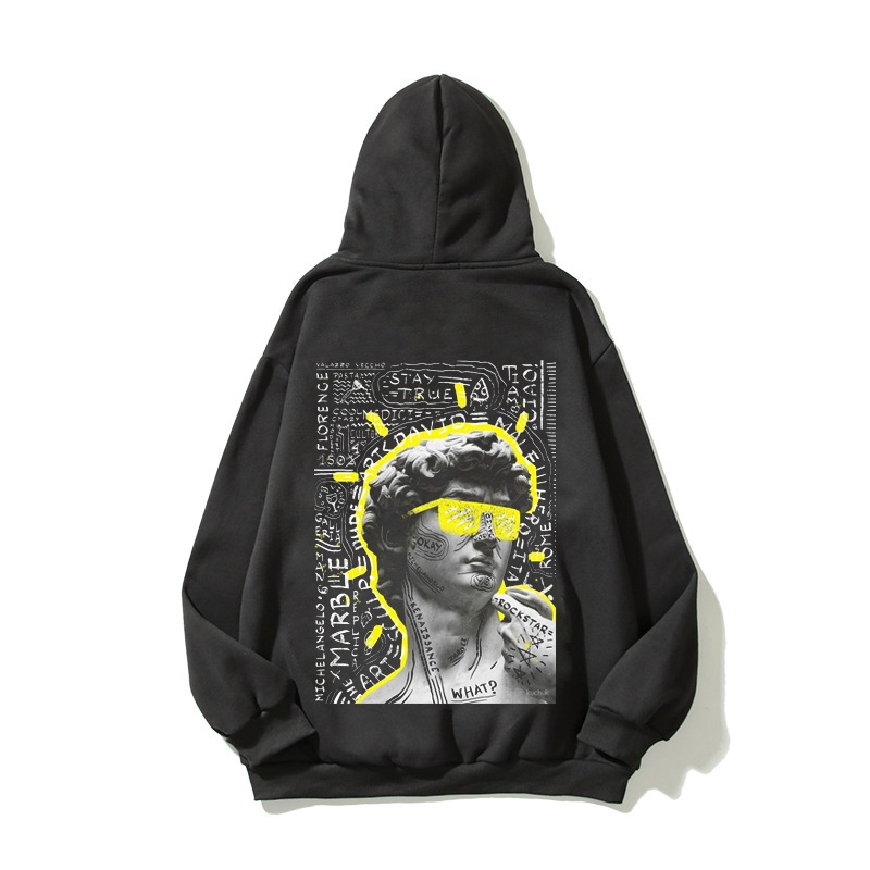 ÁO HOODIE FORM RỘNG NAM NỮ WHAT