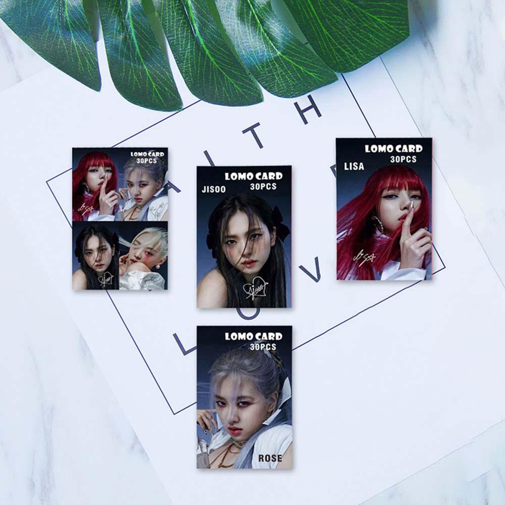 Bộ Sưu Tập Thẻ Hình Nhóm Nhạc Hàn Quốc BlackPink JENNIE JISOO ROSE Team