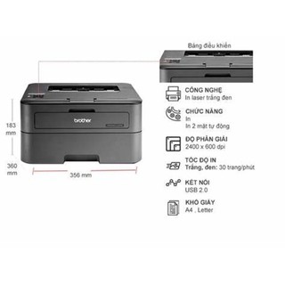 Máy in Brother HL-L2321D (CHÍNH HÃNG)