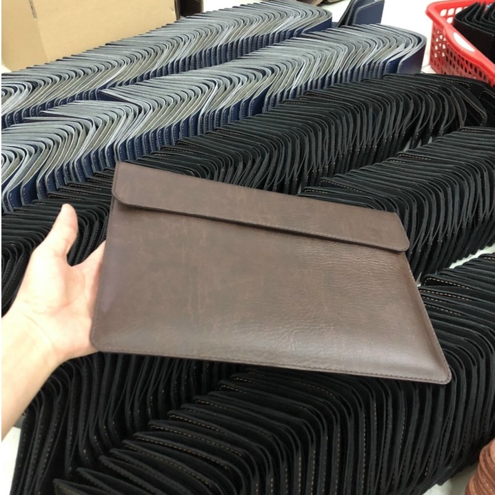 Bao Da Macbook Laptop Surface Chống Sốc Chống Thấm Kháng Nước Túi Da Thời Trang 13,3; 14 ;15.6 inch