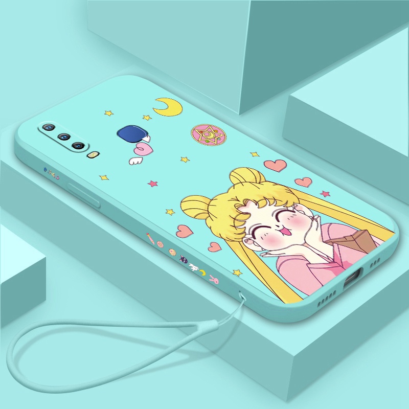 Sailor moon Ốp Điện Thoại Cho realme 5 realme 5 5i 5s 6i c3 realme 5pro realme 6 realme 6 pro realme 7 4G realme 9 pro plus
