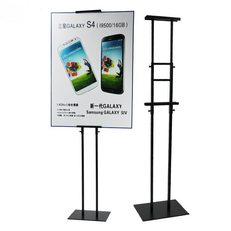 Khung tranh treo poster 2 mặt chữ H cao cấp