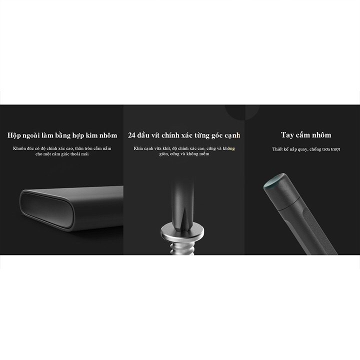 Bộ tua vít bỏ túi đa năng Xiaomi Mijia Wiha - Bộ tua vít đa năng Xiaomi Mijia Wiha
