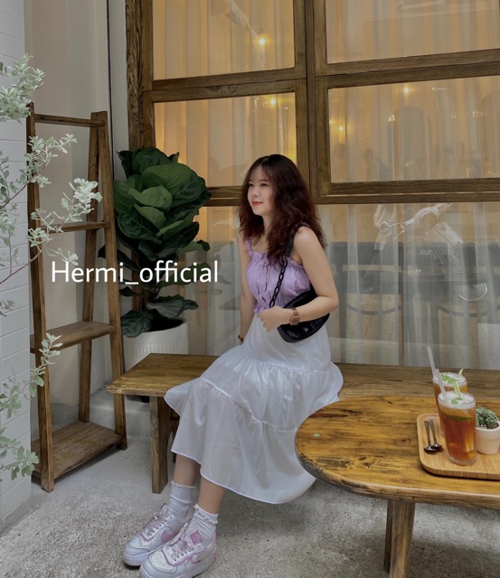 Chân Váy Nữ Vintage 2 lớp Siêu Xinh 2 Màu | BigBuy360 - bigbuy360.vn
