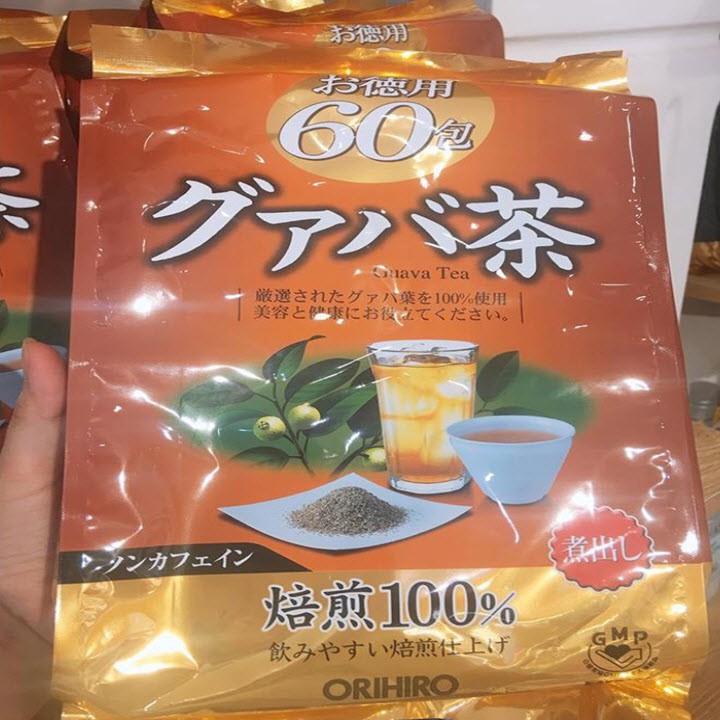 Trà lá ổi Orihiro Guava - gói 120g (60 túi nhỏ)