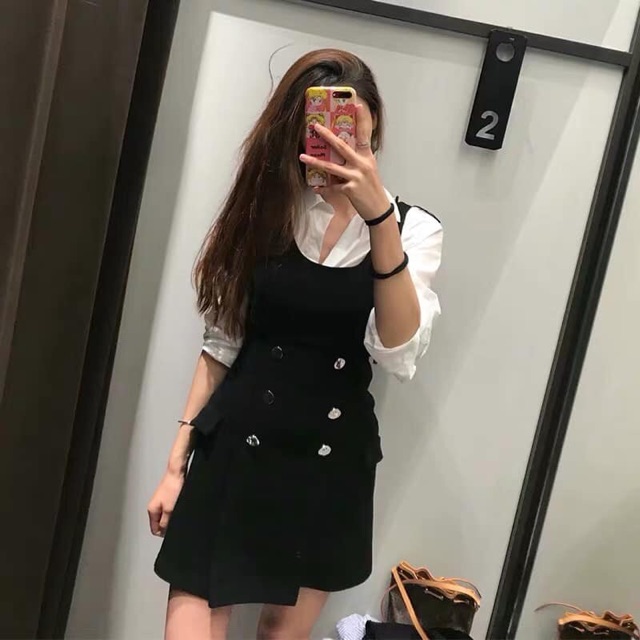 Váy yếm Zara Auth