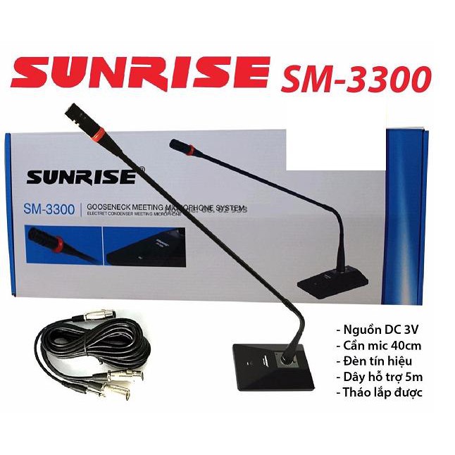 Micro hội nghị SunRise SM 3300